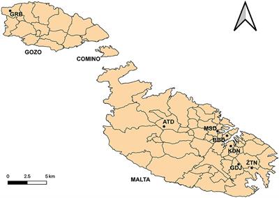 COVID-19-Related Changes in NO2 and O3 Concentrations and Associated Health Effects in Malta